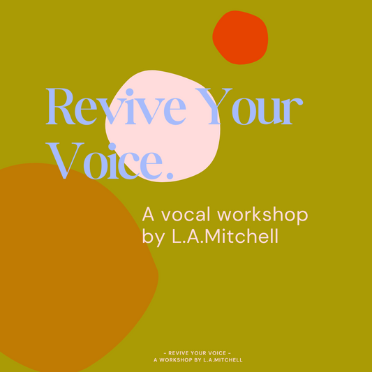 Revive Your Voice Workshops - WELLINGTON