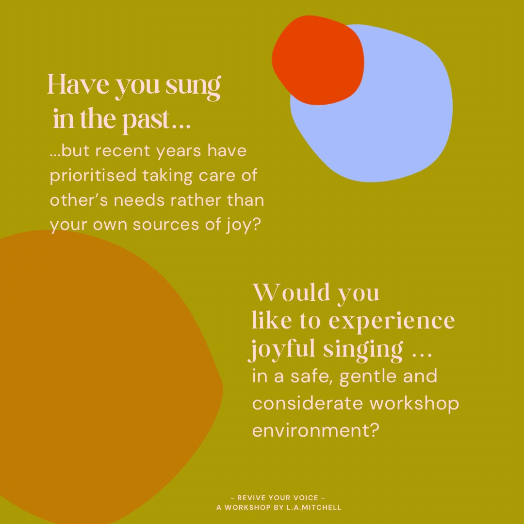 Revive Your Voice, Workshops - Auckland